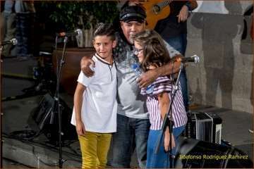 Noche de verseadores en Valsequillo (Foto Ildefonso Rodríguez)
